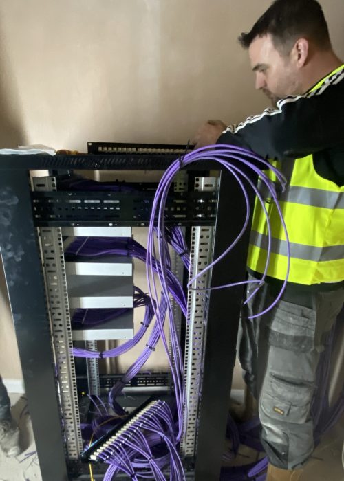 AC Digital Technology Limited Business Network Cabling and Cabinet Preparation Somerset